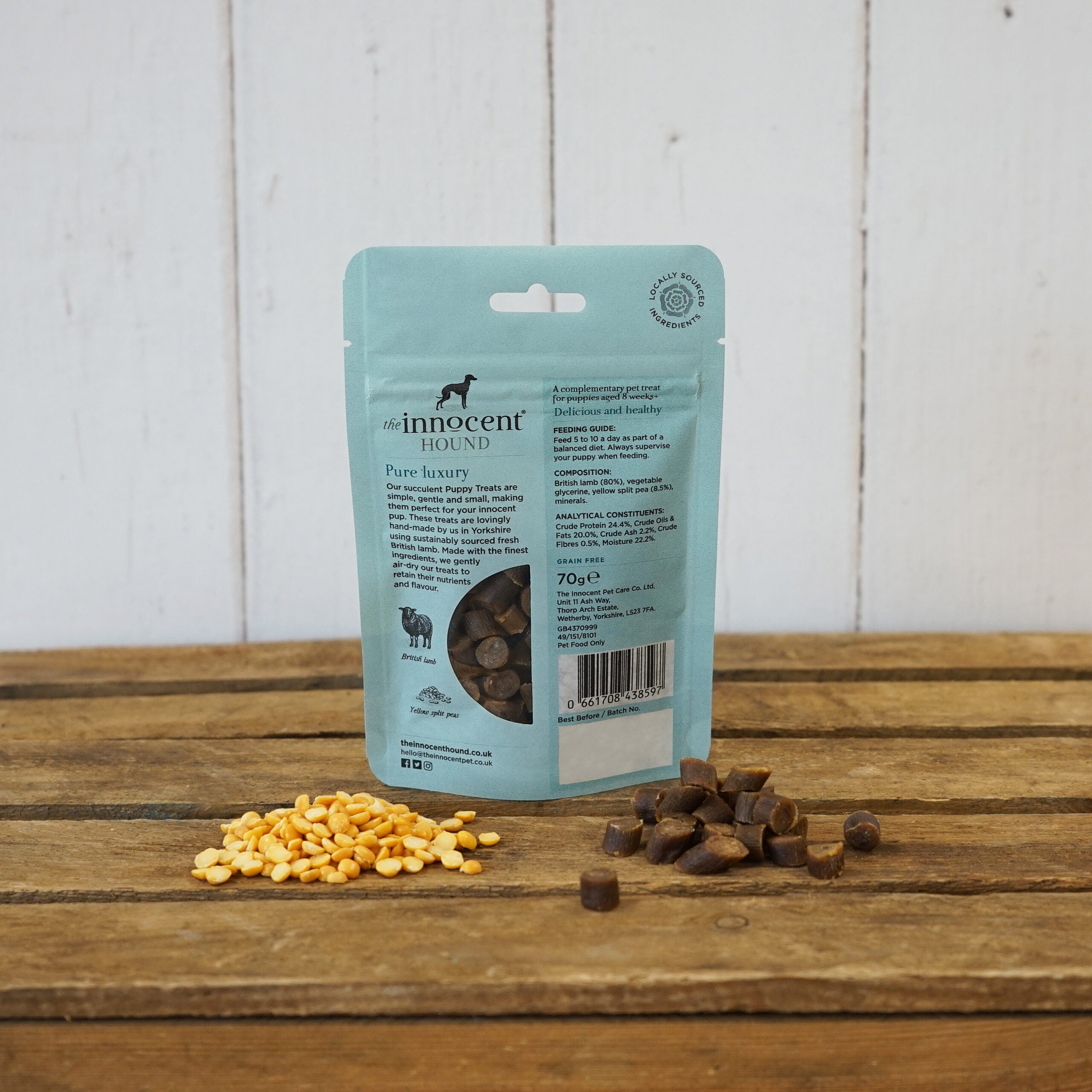 The Innocent Hound Puppy Training Treats 70G