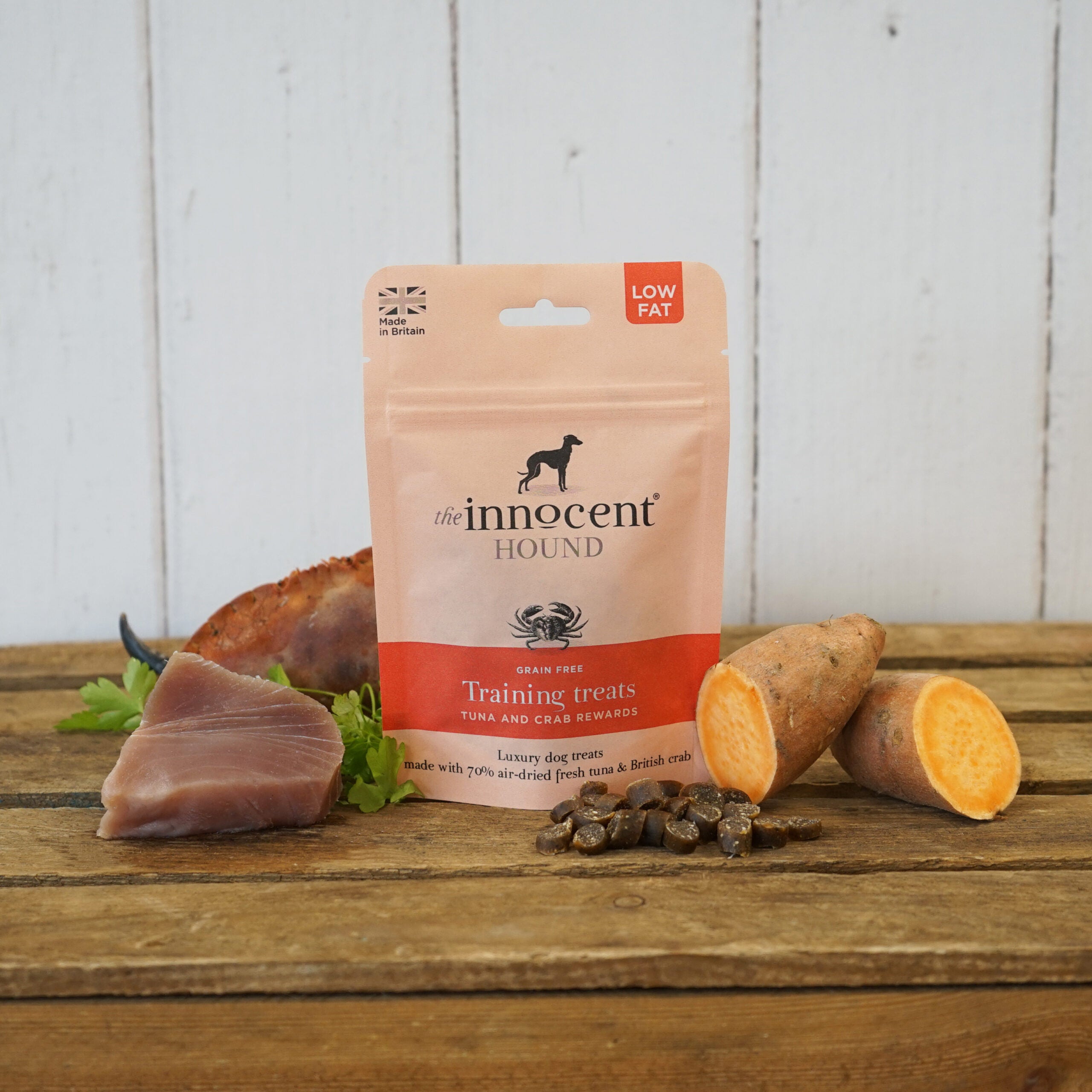 The Innocent Hound Salmon Bites with Sweet Potato 70G