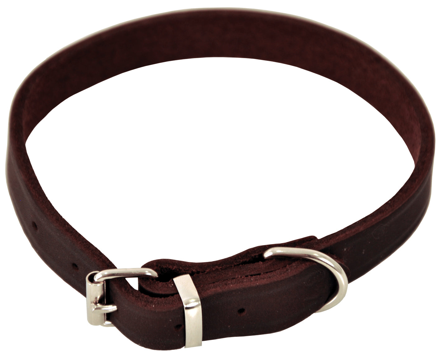 Lina Ställbart Läderhalsband