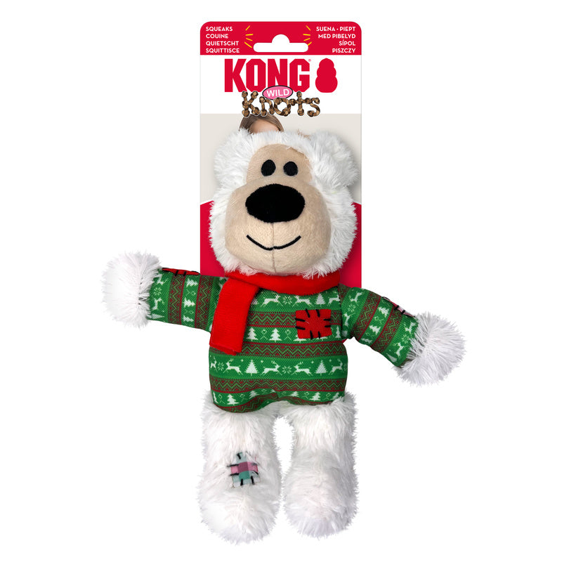 Holiday Wild Knots Bear Assorted S/m