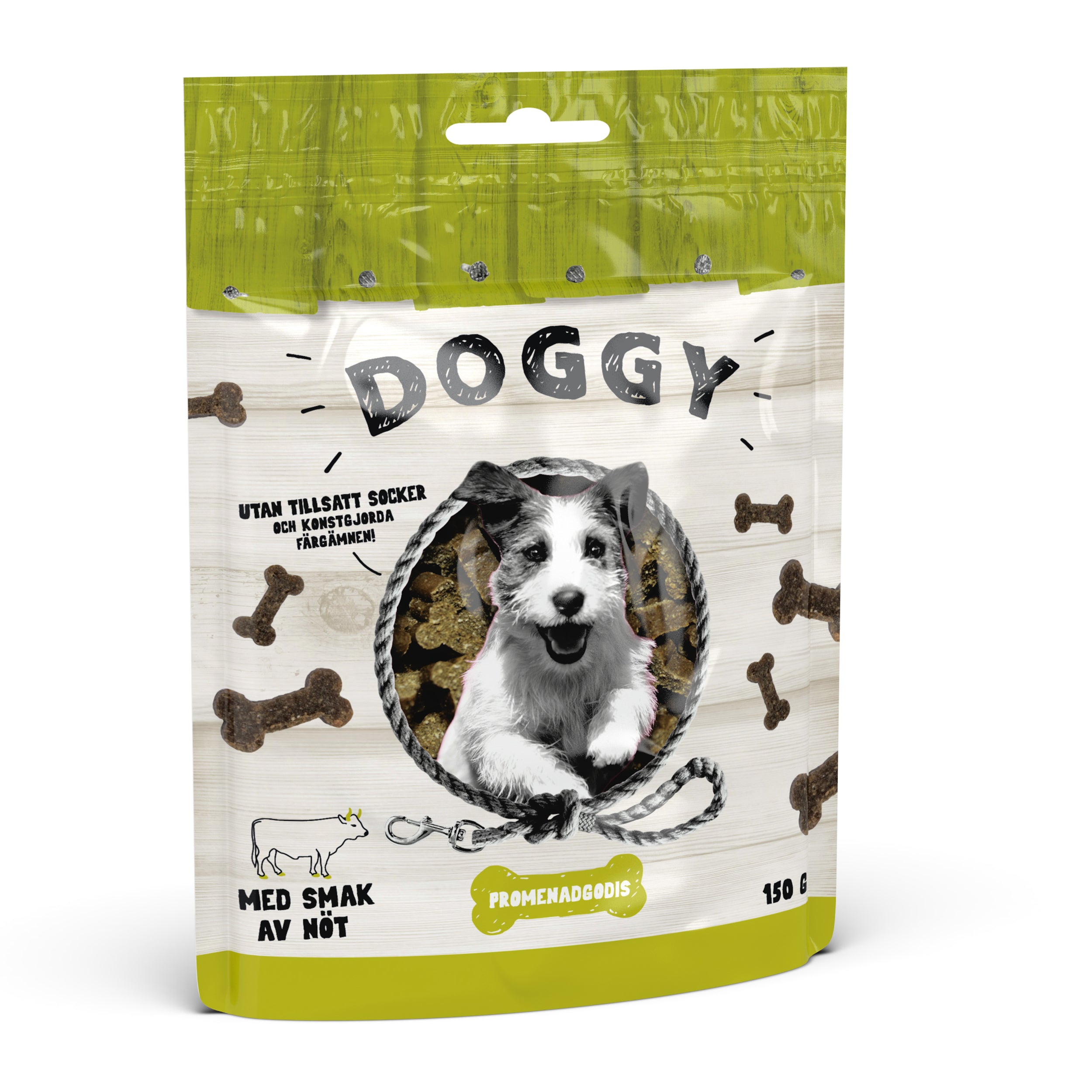 Hundgodis Med Nöt 150g
