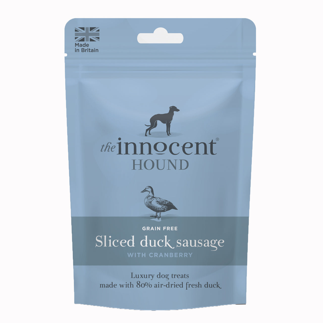 The Innocent Hound Sliced Duck Sausage 70G