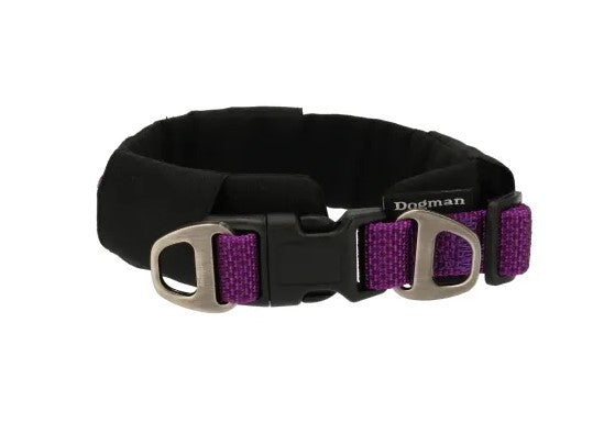 Ei Fodrat Hundhalsband Ställbart Lila Xl