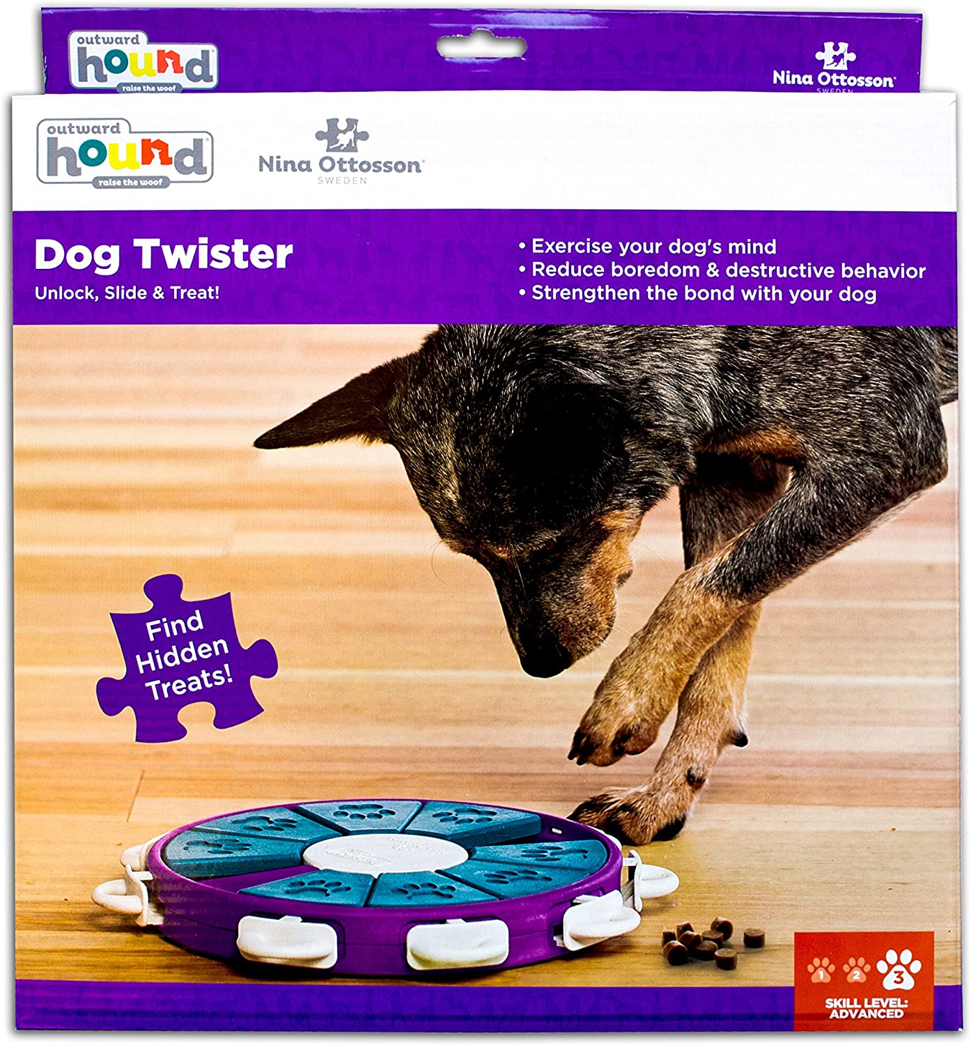 Aktiveringsleksak Twister 3 Turkos