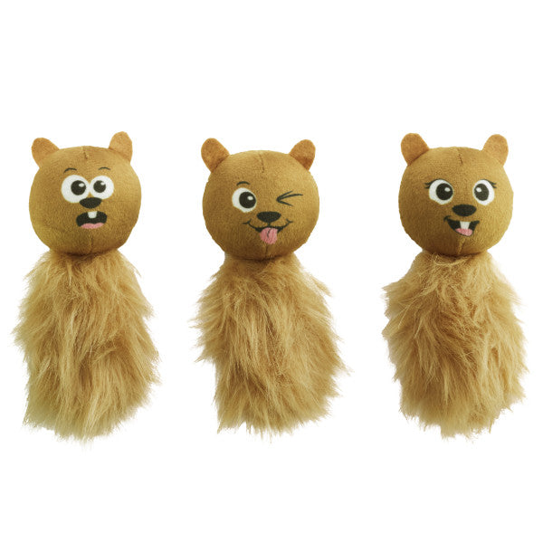 Snuffle N' Treat Ekorre 3p Brun