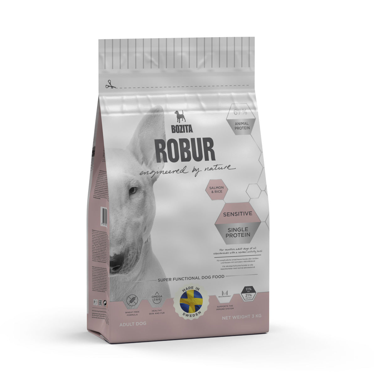 Sensitive Single Protein Salmon Hundfoder