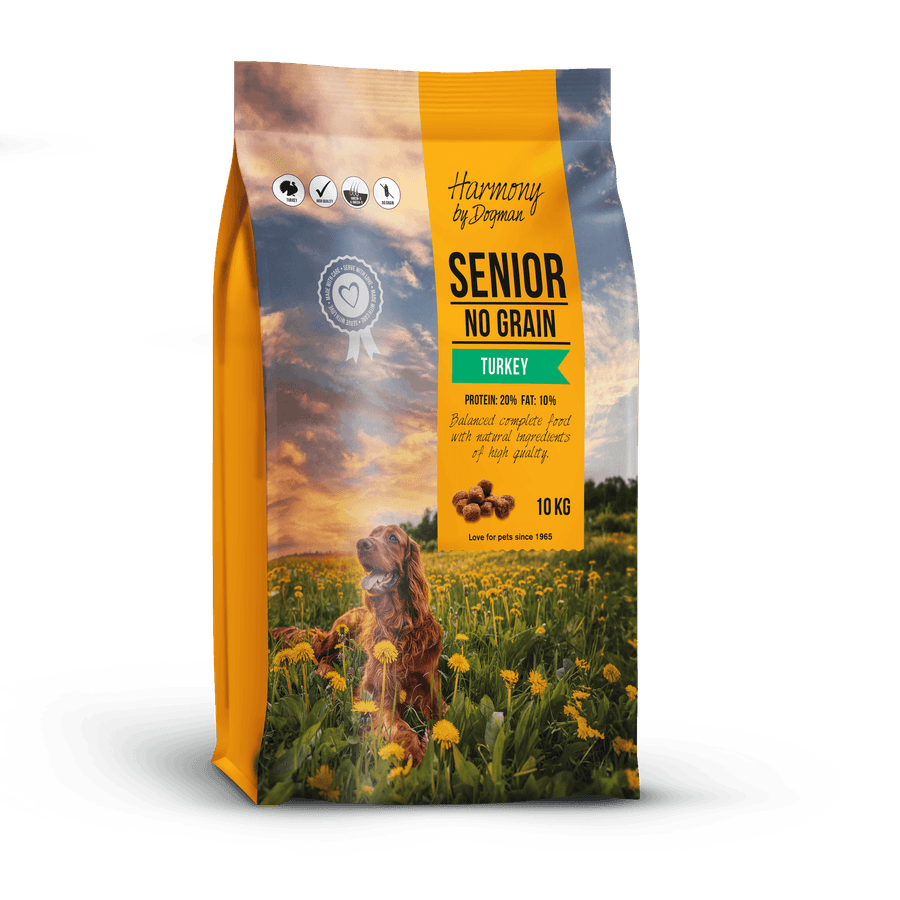 Senior Torrfoder För Hund 10kg