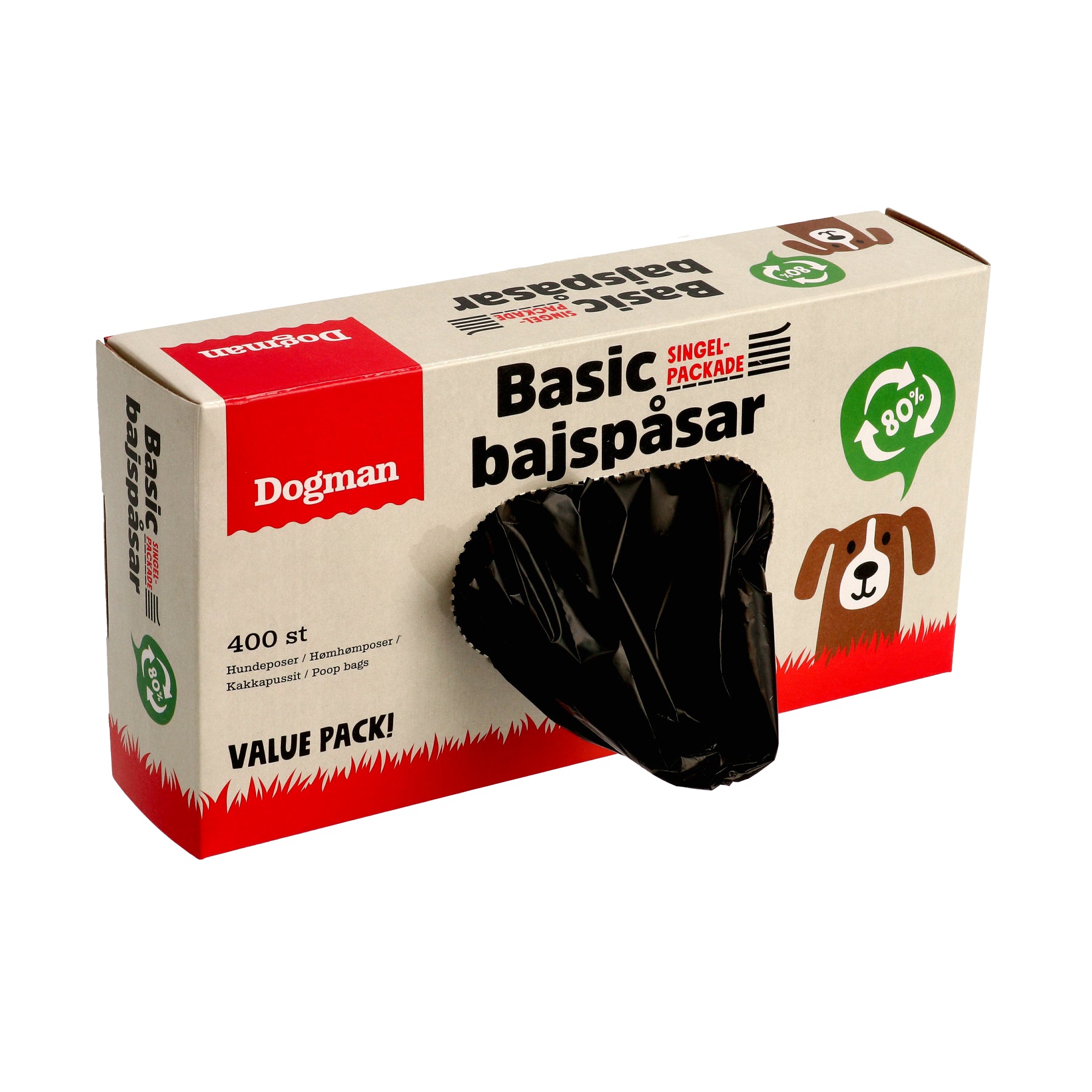 Bajspåsar Value Pack 400p
