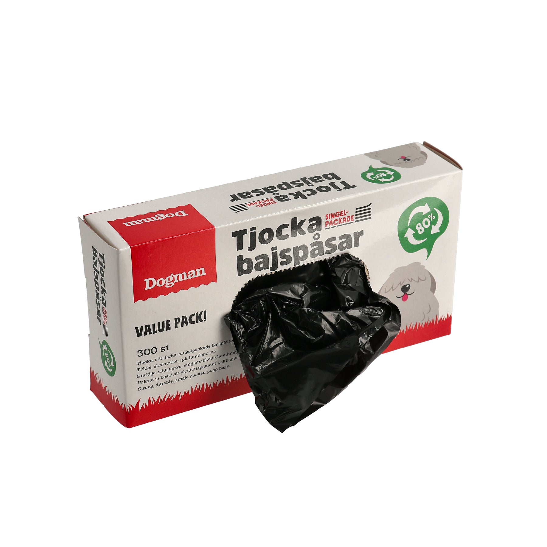 Bajspåsar Tjocka Value Pack 300p