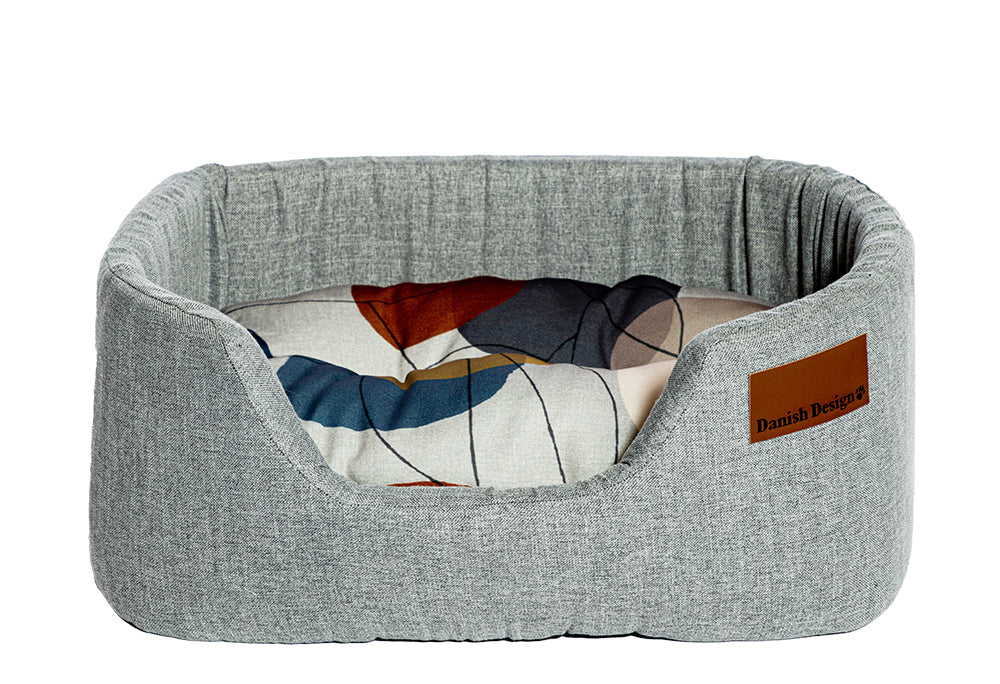 Colour Block Silver Lux Slumber Bed Large