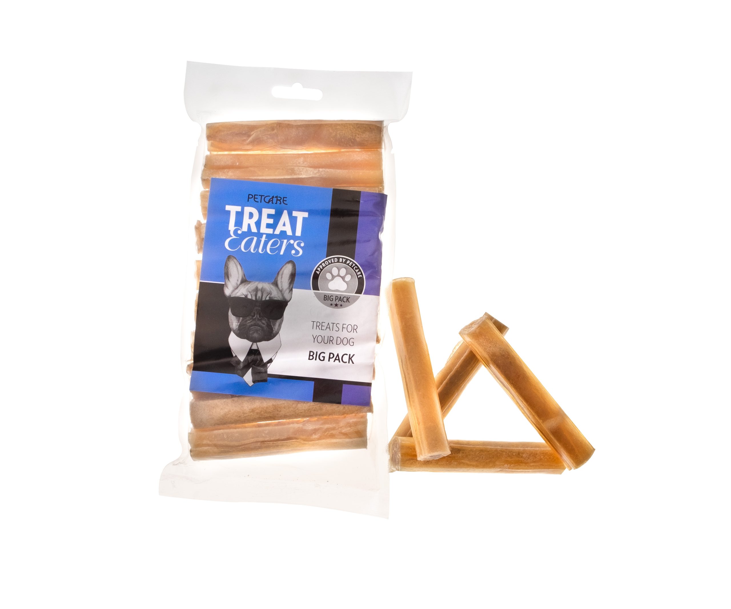 Treateaters Treateaters Pressed Stick Natur 10×2 cm, 10 pcs