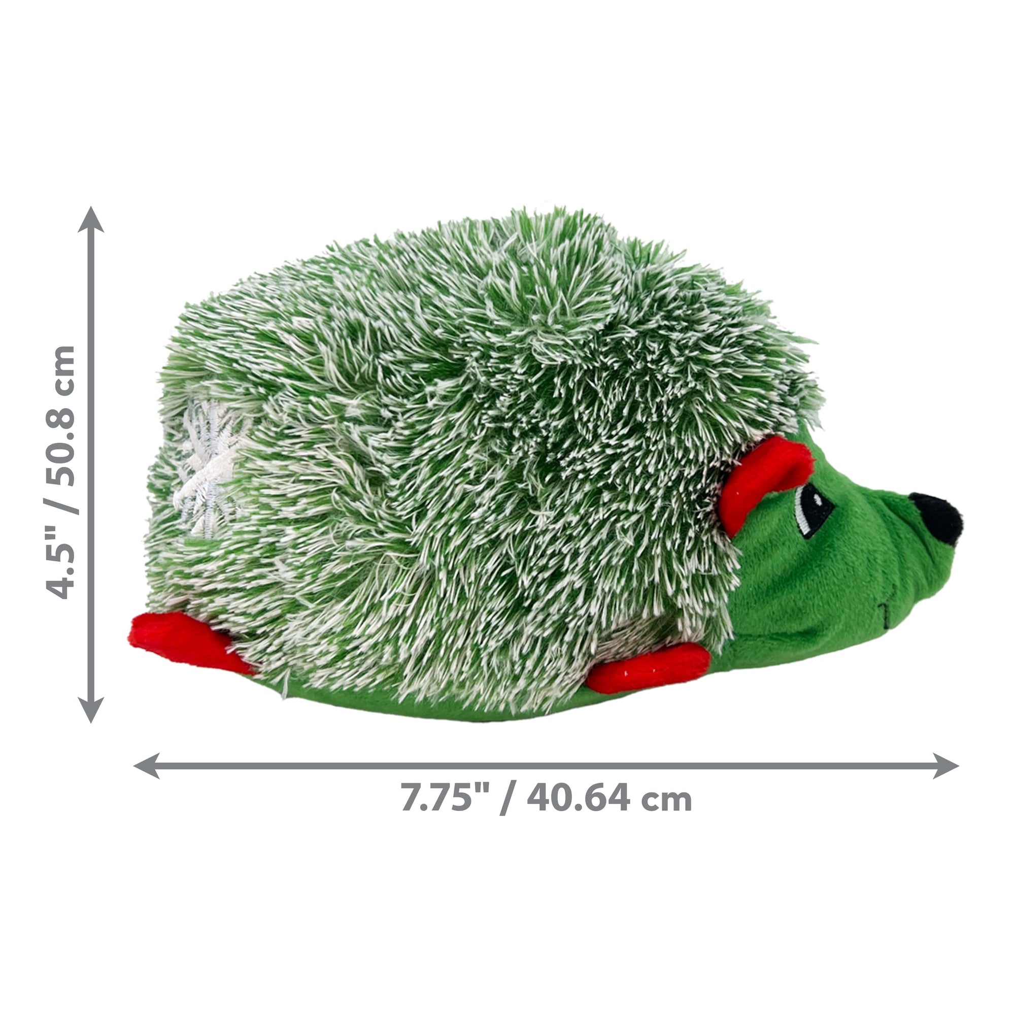 Kong Leksak Holiday Comfort HedgeHug Grön M