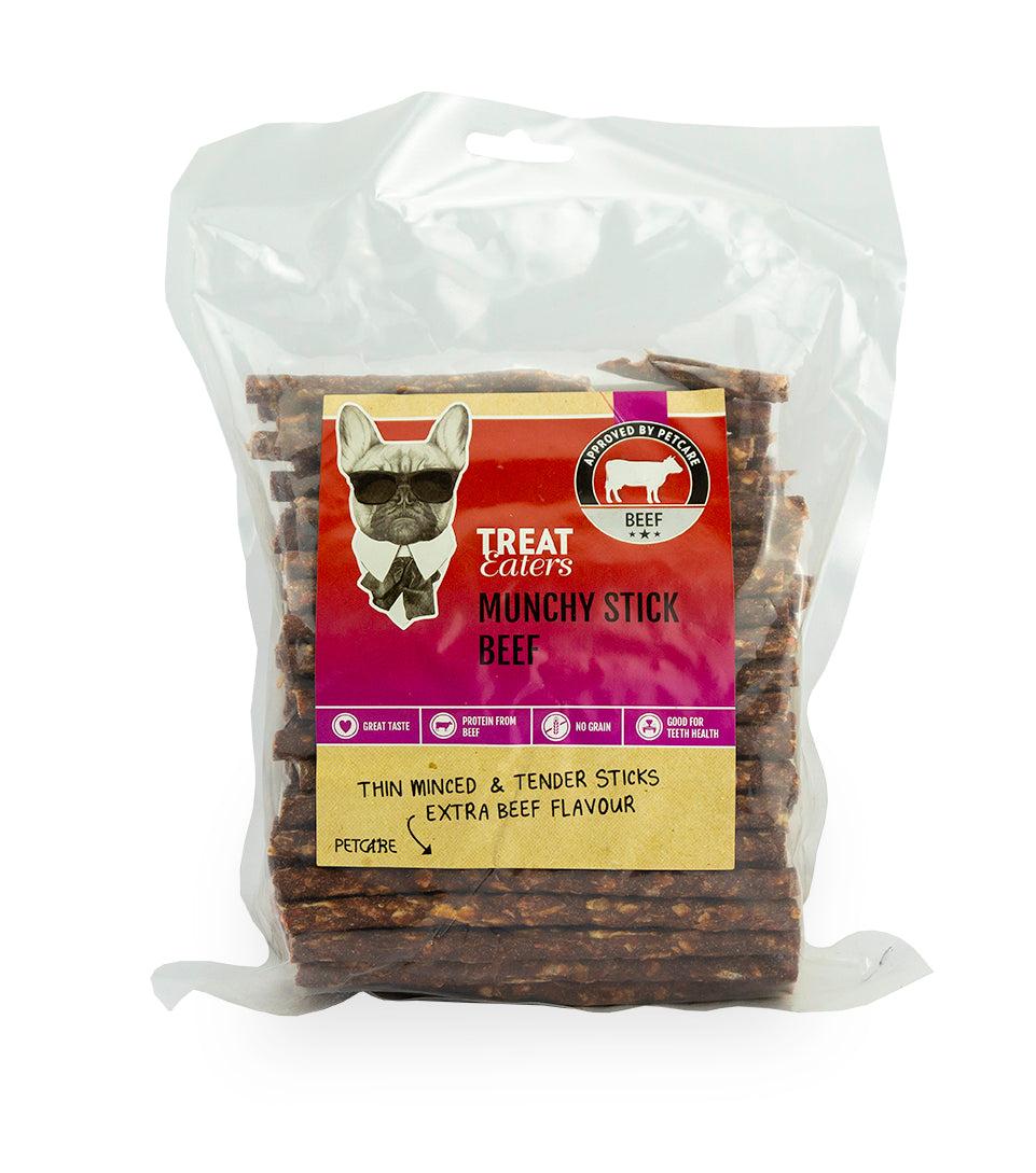 Treateaters Treateaters Munchy Beef 10 mm, ca 100pcs, ca 700g