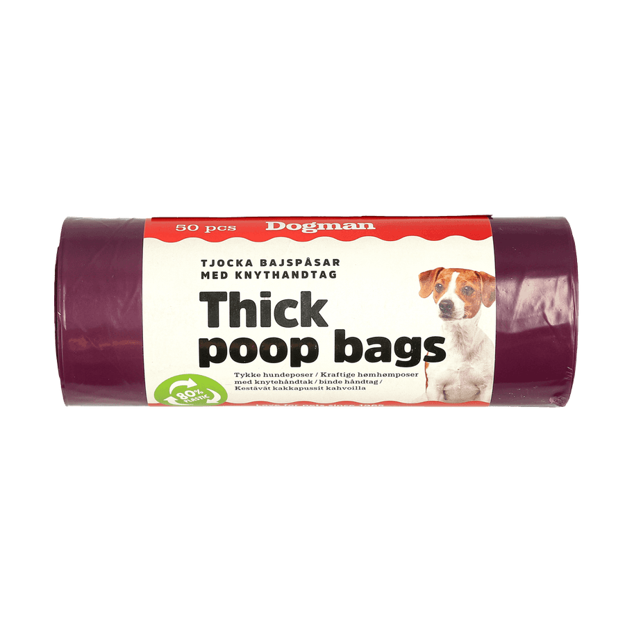 Bajspåsar med handtag 50p