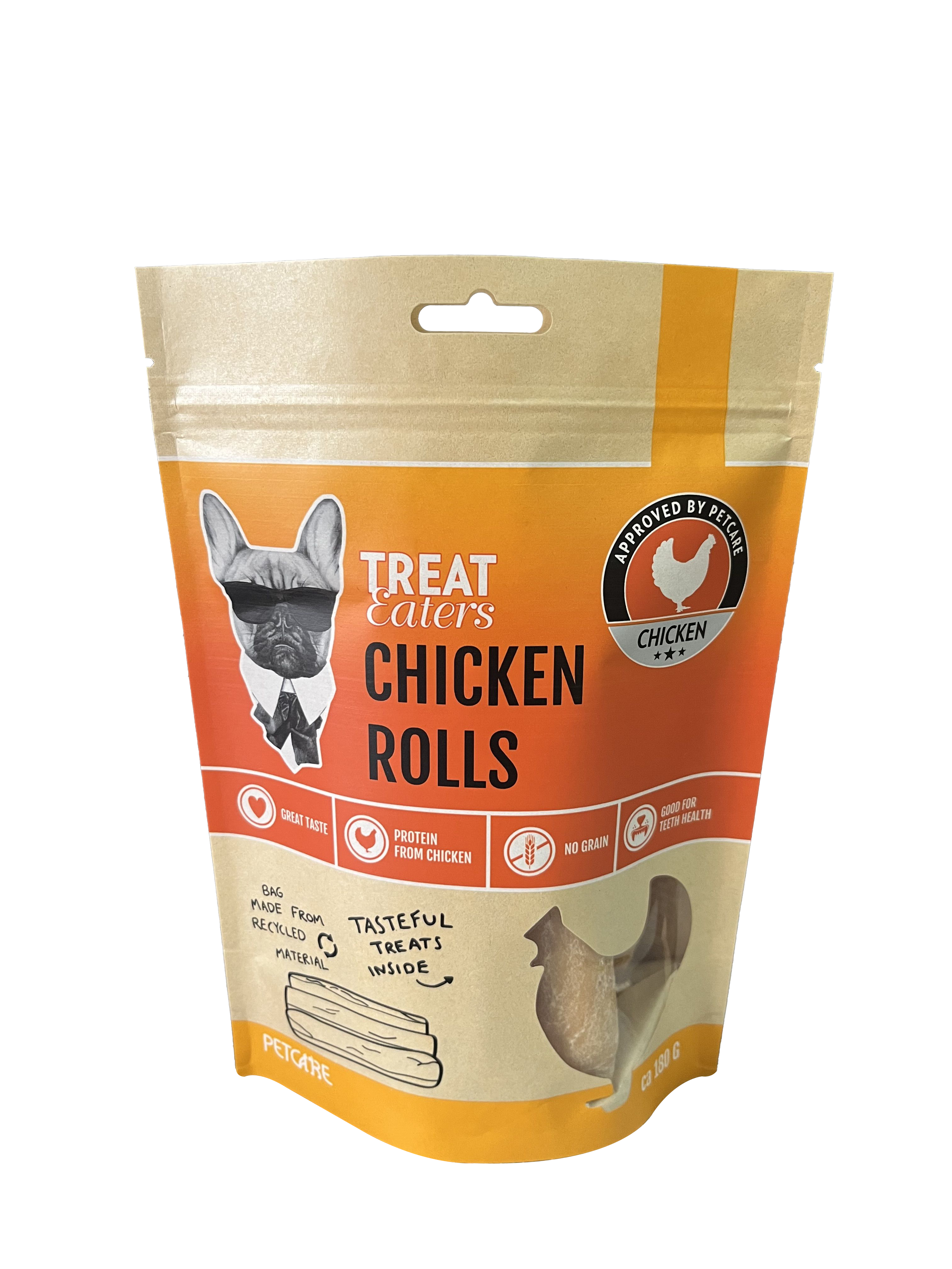 Treateaters Chicken rolls 180g 7 p