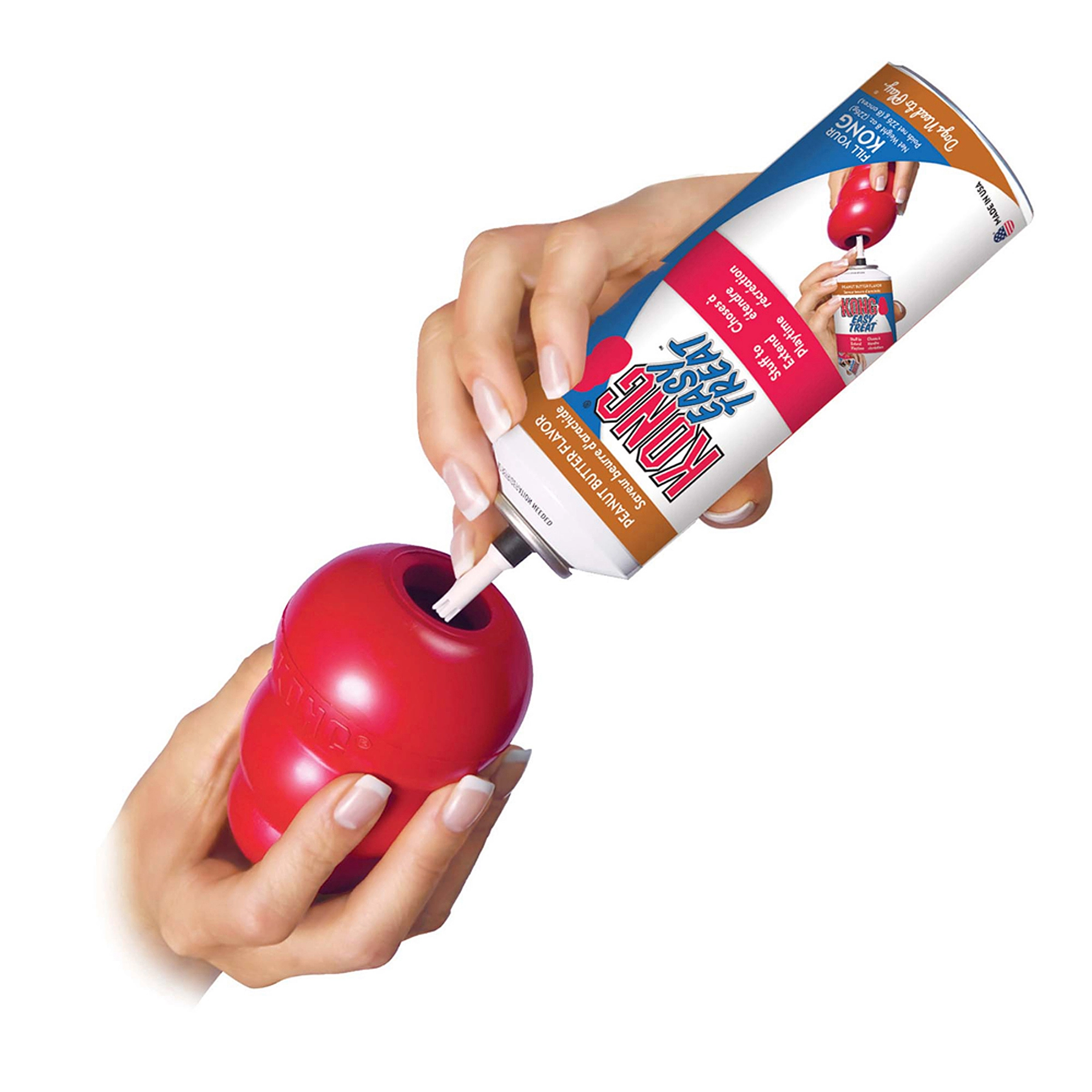 Kong Leksak Classic Röd XS