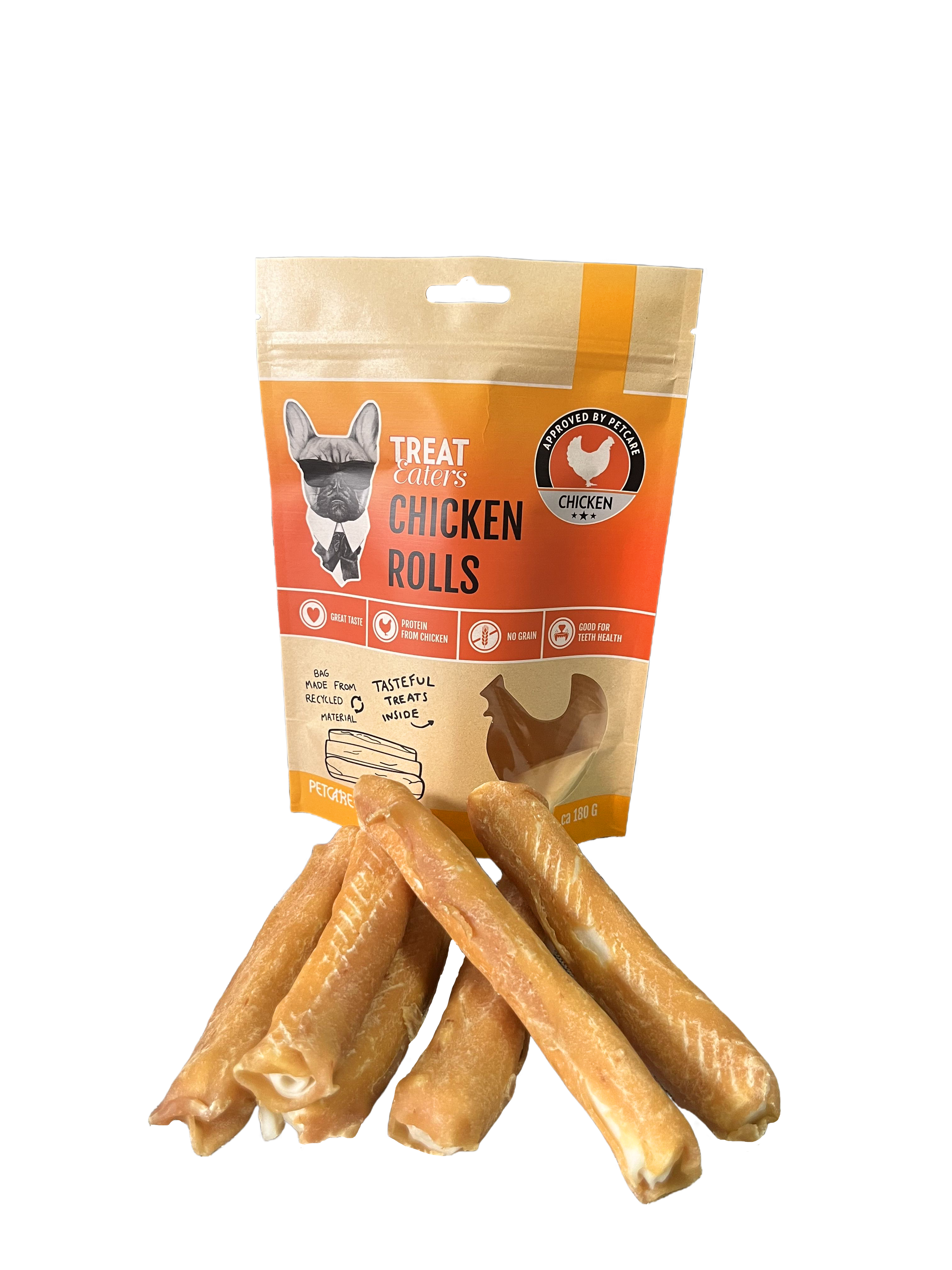 Treateaters Chicken rolls 180g 7 p