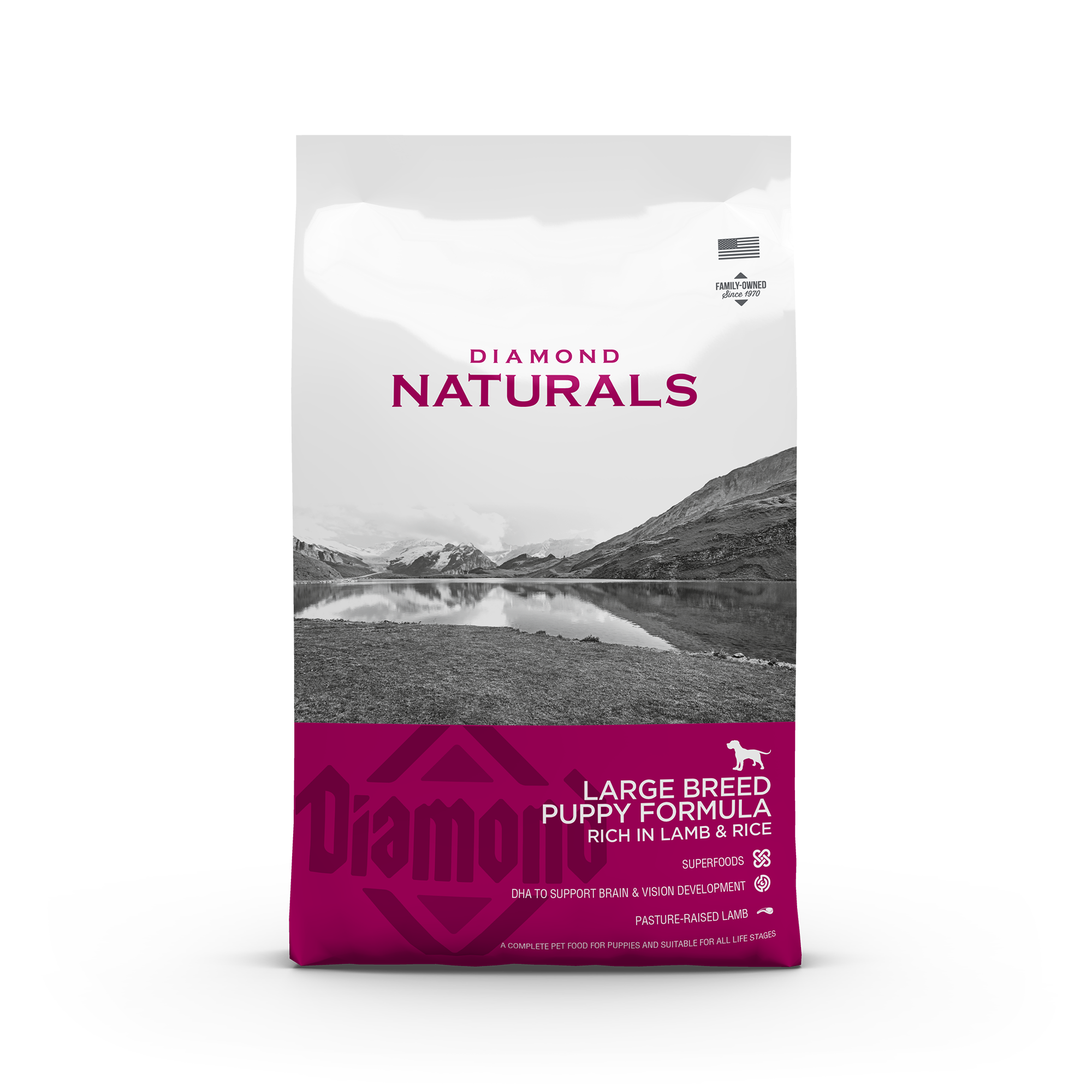 Diamond Naturals Large Breed Puppy Lamb & Rice 15kg