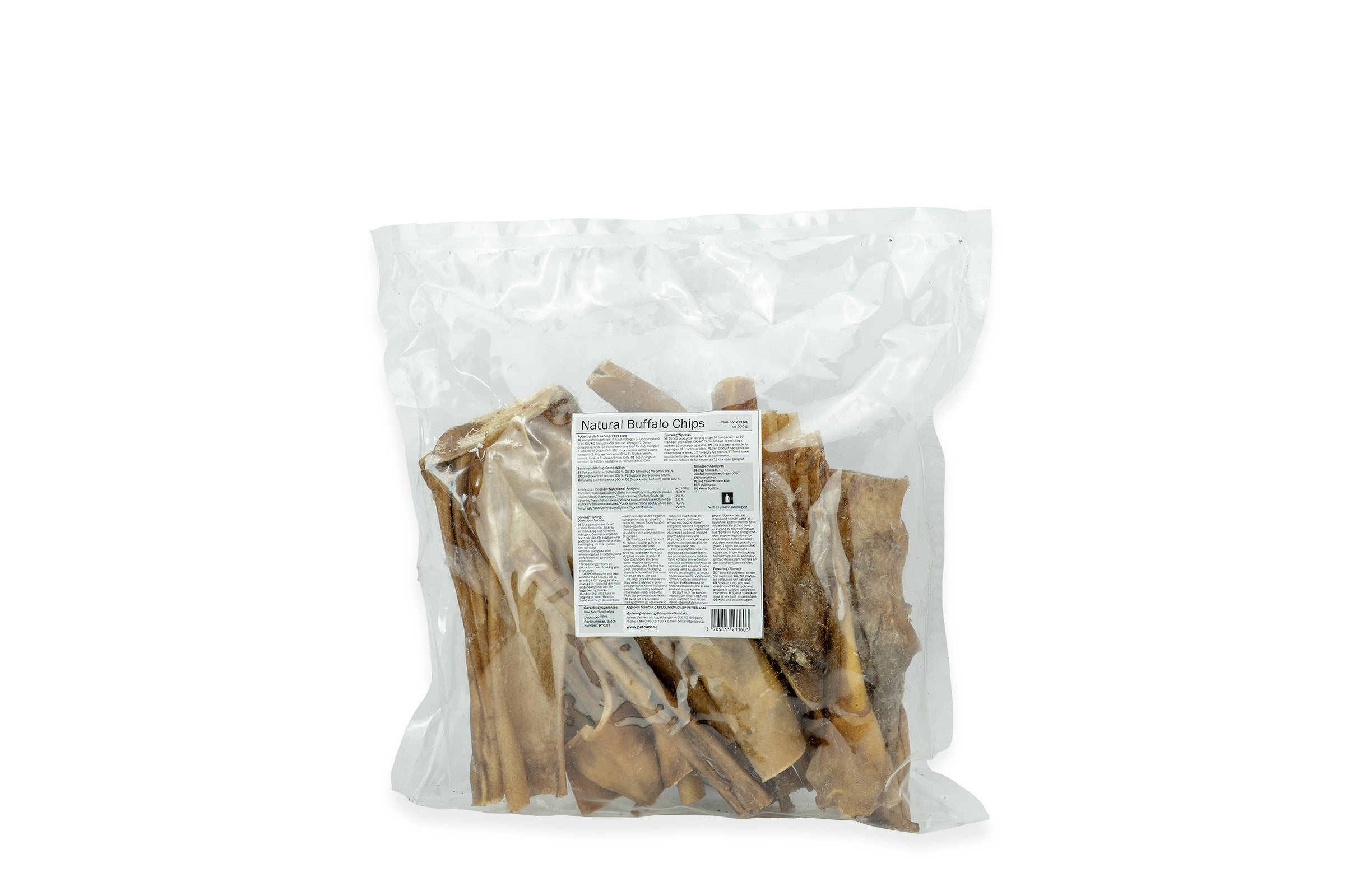 Treateaters Buffalo Chips Natural, 900 g